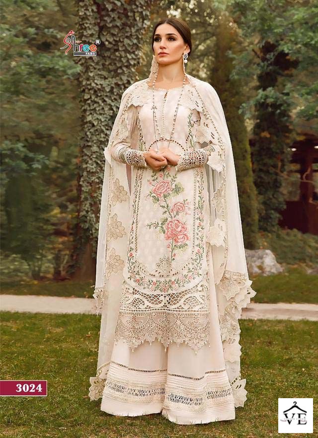 Shree Fabs Mariya B Lawn Eid Collection 2023 Lawn Cotton Wholesale Pakistani Salwar Suit Catalog - Image 5