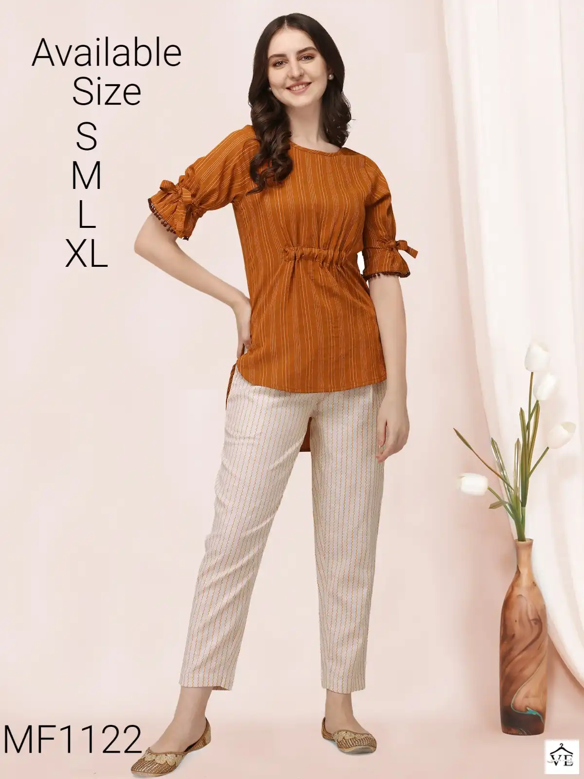 Mesmora Fantasy 100% Khadi Cotton Wholesale Coordinated Set Catalog - Image 2