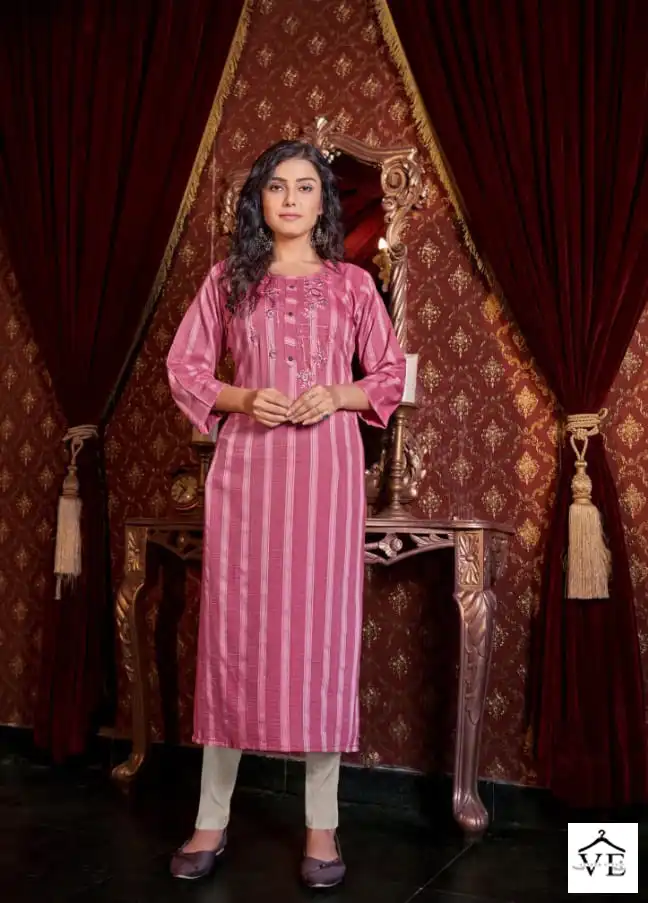 Kalaroop Optical Fancy Rayon Wholesale Kurti Catalog - Image 6