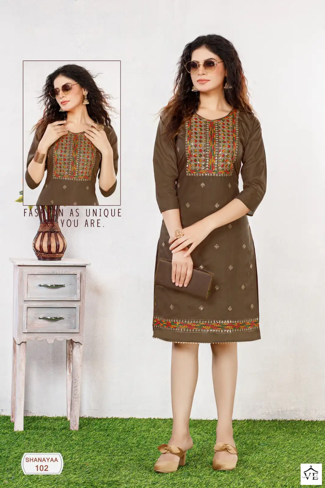 Banwery Shanayaa Heavy Chanderi Silk Wholesale Kurti Catalog - Image 5