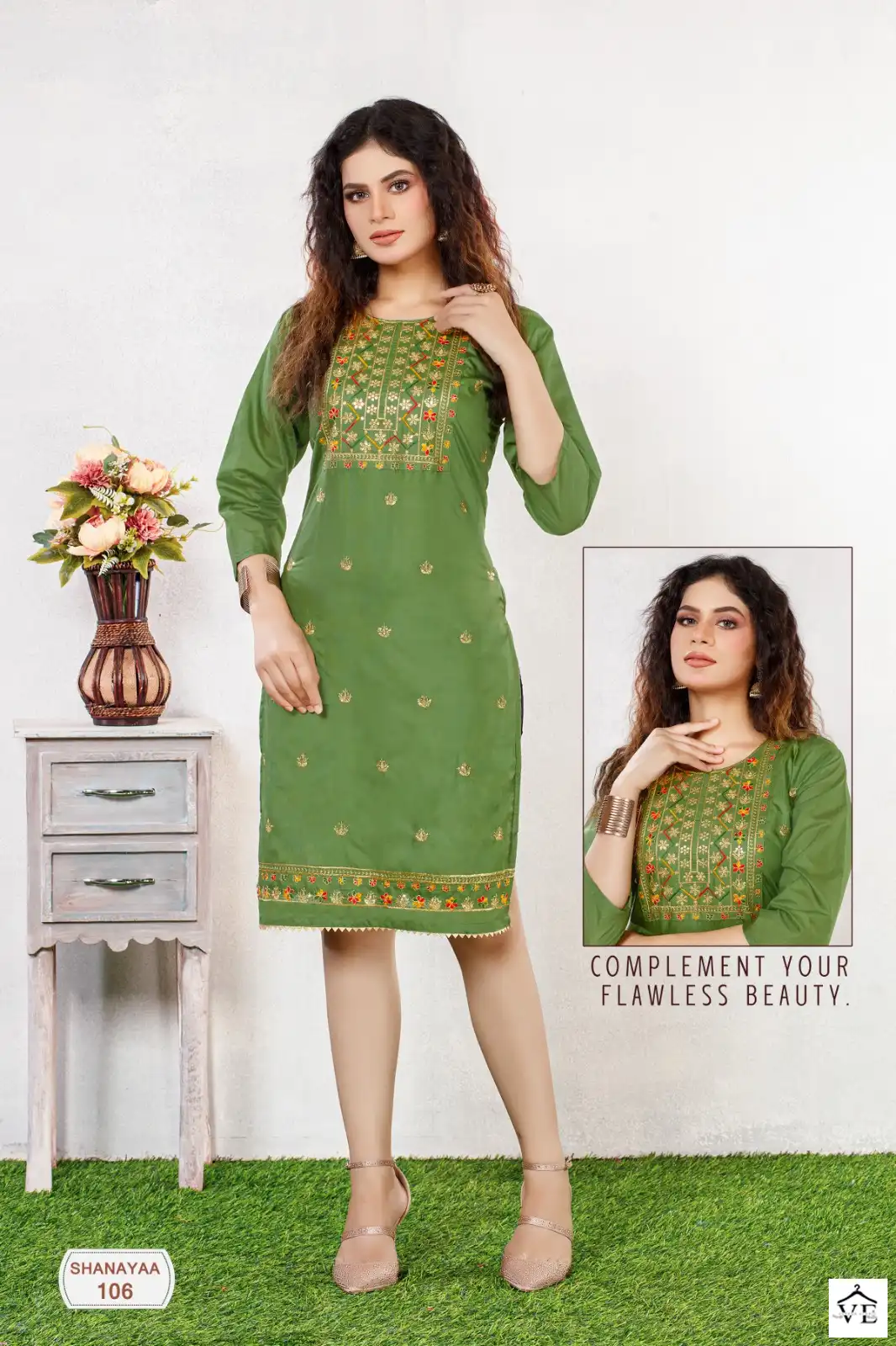 Banwery Shanayaa Heavy Chanderi Silk Wholesale Kurti Catalog - Image 8