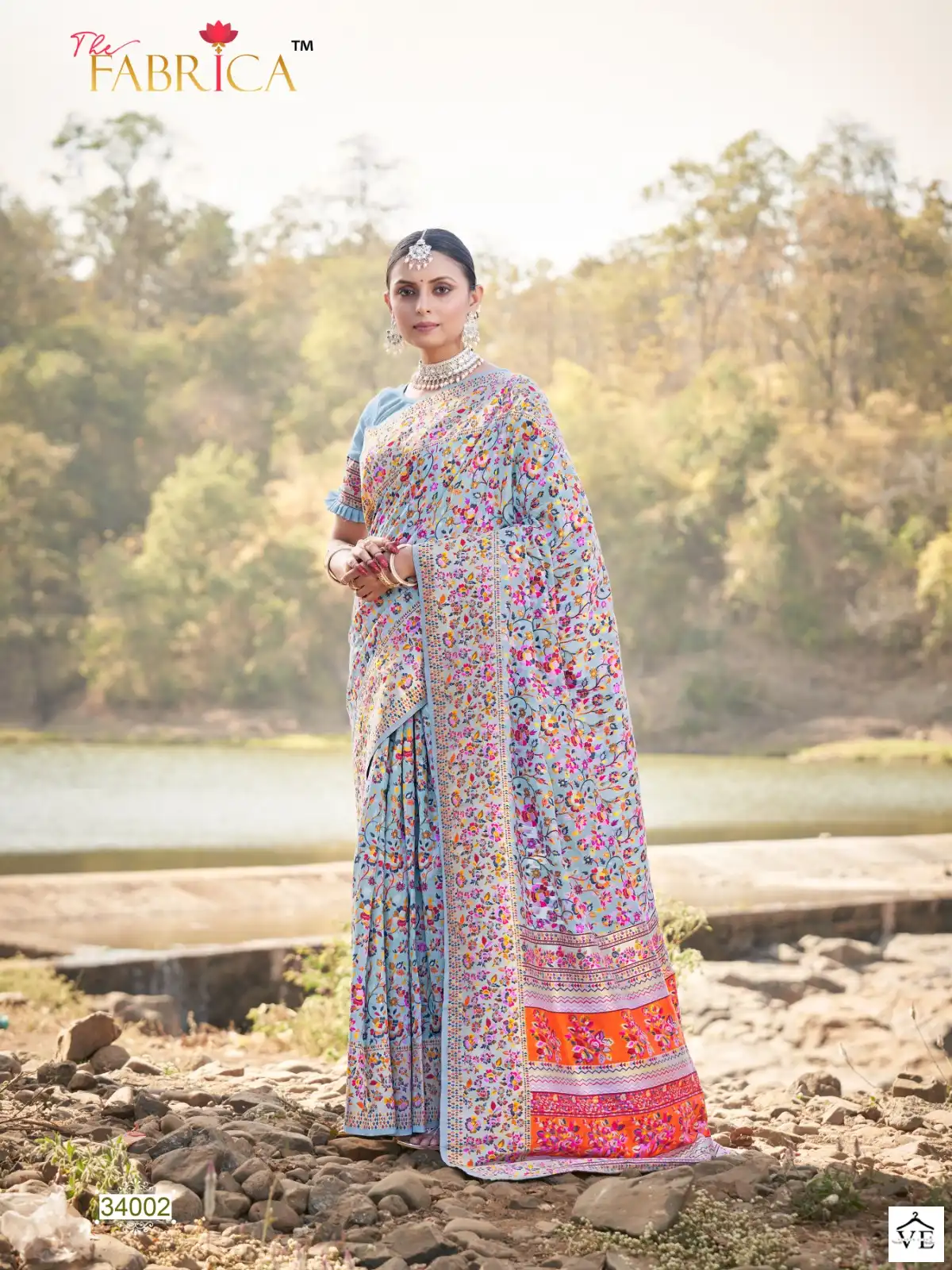 Fabrica 34000 Series Silk Wholesale Saree Catalog - Image 6