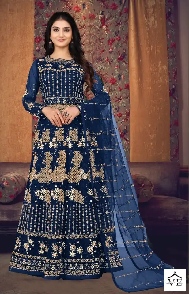 Swagat 628A To 628D Net Wholesale Designer Salwar Suit Catalog - Image 3