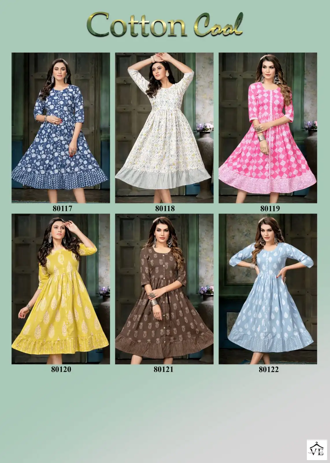 Mayra Cotton Cool Pure Jaipur Cambric 60*60 Cotton Wholesale Kurti Catalog - Image 7