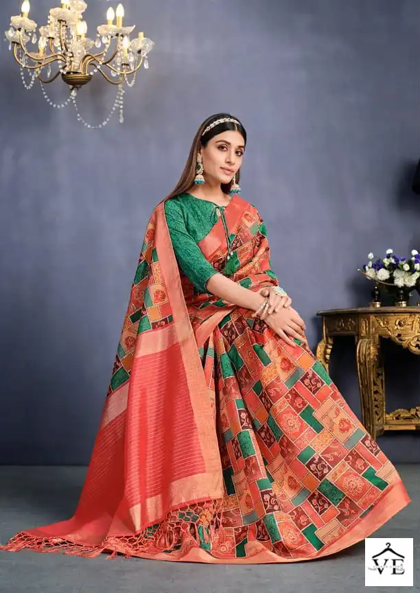 Buy online Green Embroidered Lehenga Saree from ethnic wear for Women by  Mahotsav for ₹1499 at 82% off | 2024 Limeroad.com