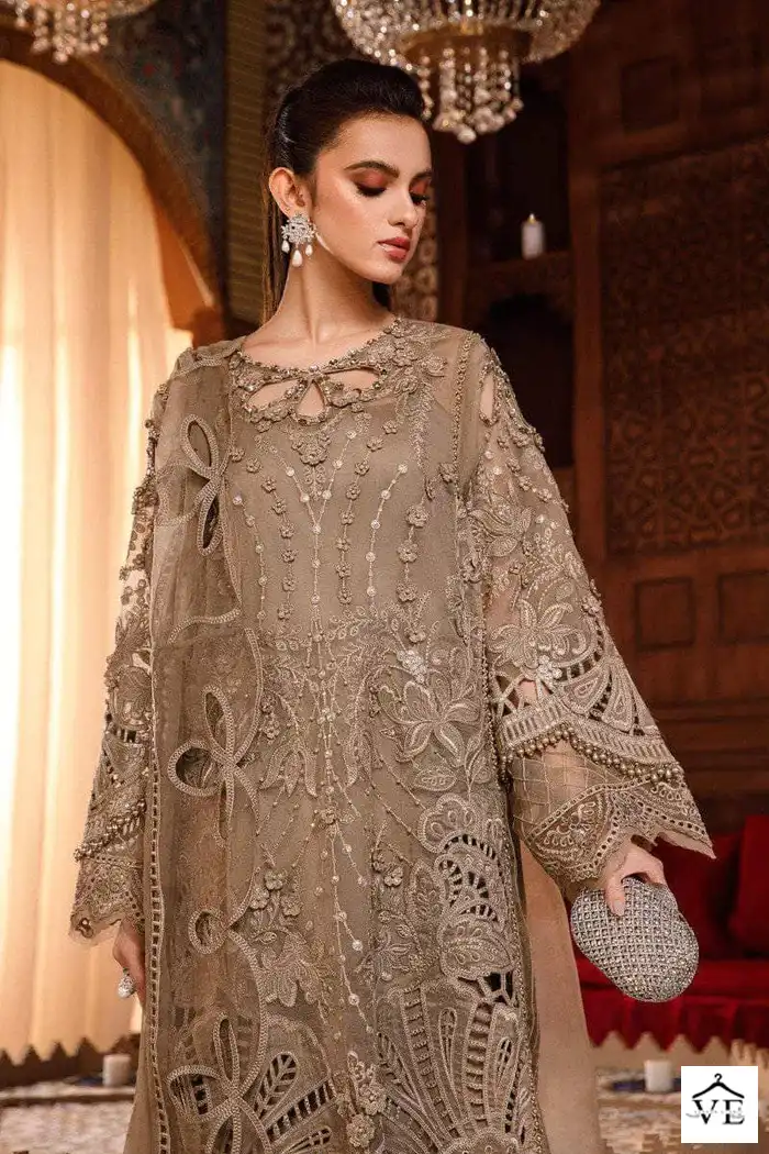 Serene S-97 Faux Georgette Wholesale Pakistani Suit - Image 6