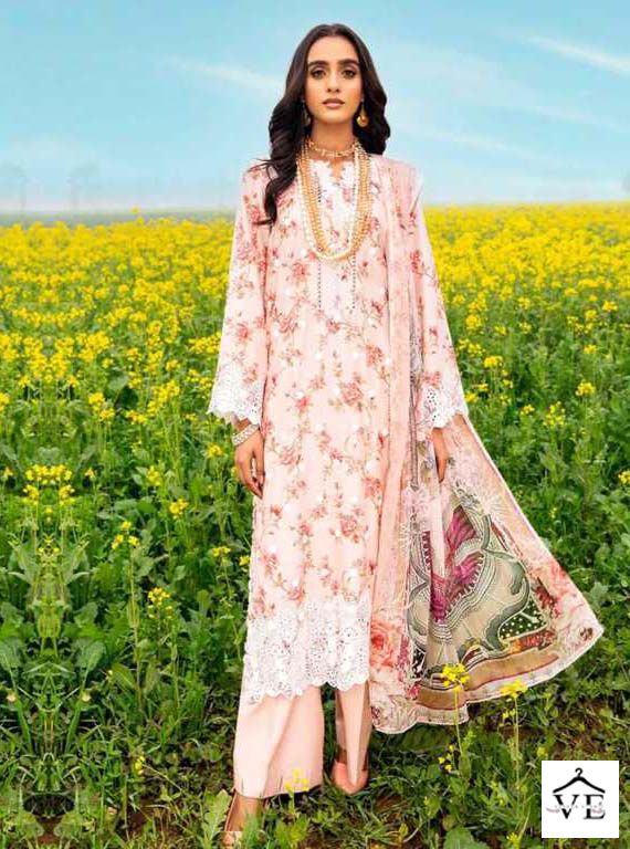 Serene Adan Libas Sersoon Lawn Cotton Wholesale Pakistani Salwar Suit Catalog - Image 2