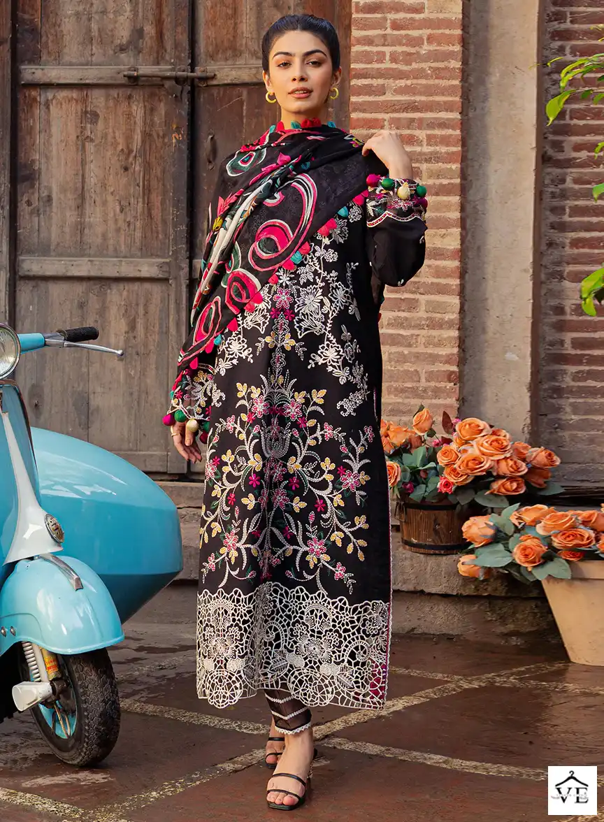Alif Fashion AF-80 Pure Cambric Cotton Wholesale Pakistani Suit