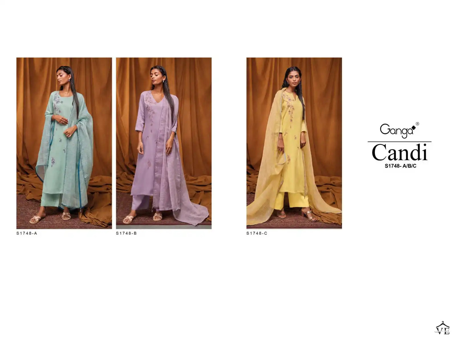 Ganga Candi 1748 Premium Cotton Wholesale Designer Salwar Suit Catalog - Image 4
