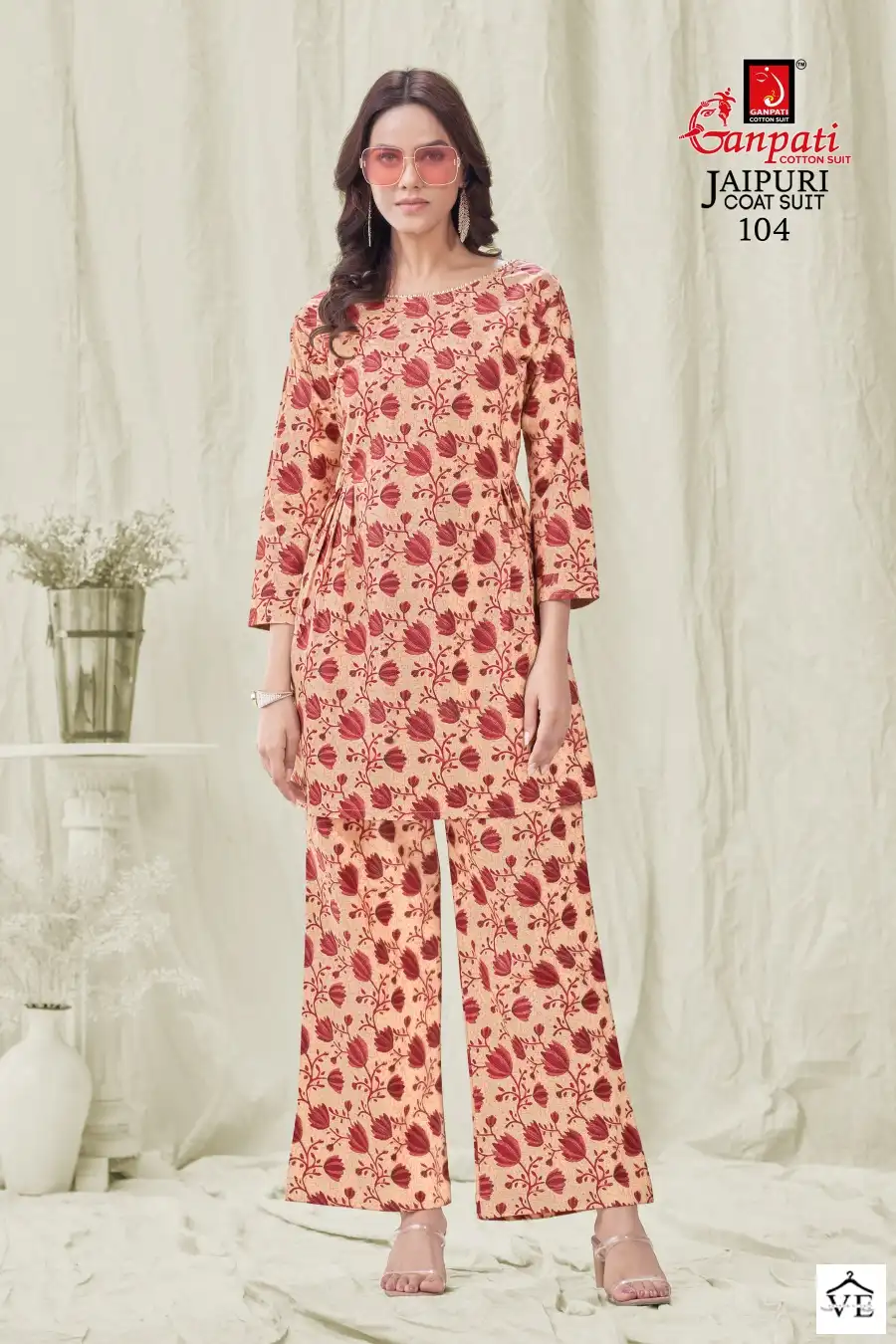 Kurta Pant Dupatta | Style No: N087_Black | Cotton Slub Jaipuri Printed  Adda Work Kurta Pant Set with Pocket | Rs 4125 for Pack of 5pc of S-XXL |  Rs 825 Per
