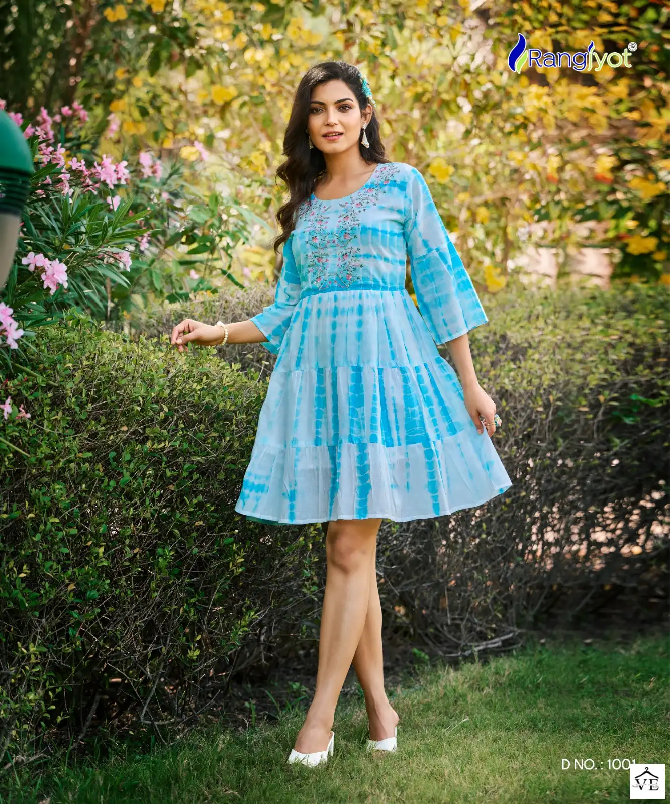 Rangjyot Rich Girl Cotton Mull Wholesale Kurtis Catalog - Image 2