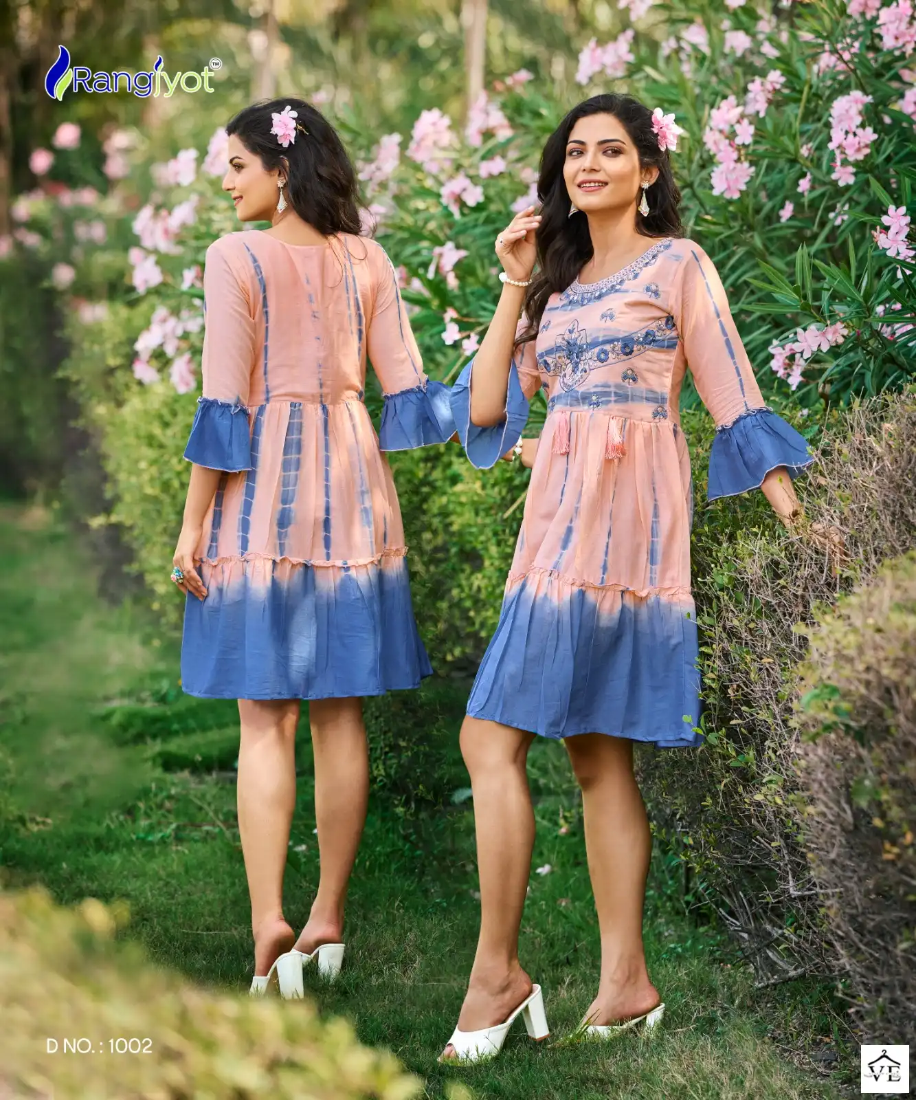 Rangjyot Rich Girl Cotton Mull Wholesale Kurtis Catalog - Image 3