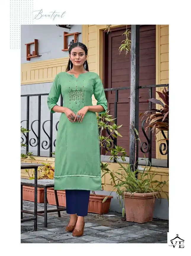 Vitara Award Jam Cotton Wholesale Kurti With Pant Catalog - Image 4