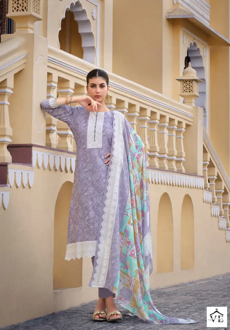 Buy Blue Art Silk Asymmetric Kurta Salwar Suit Set (Kurta, Dhoti, Dupatta)  for INR2497.50 | Biba India