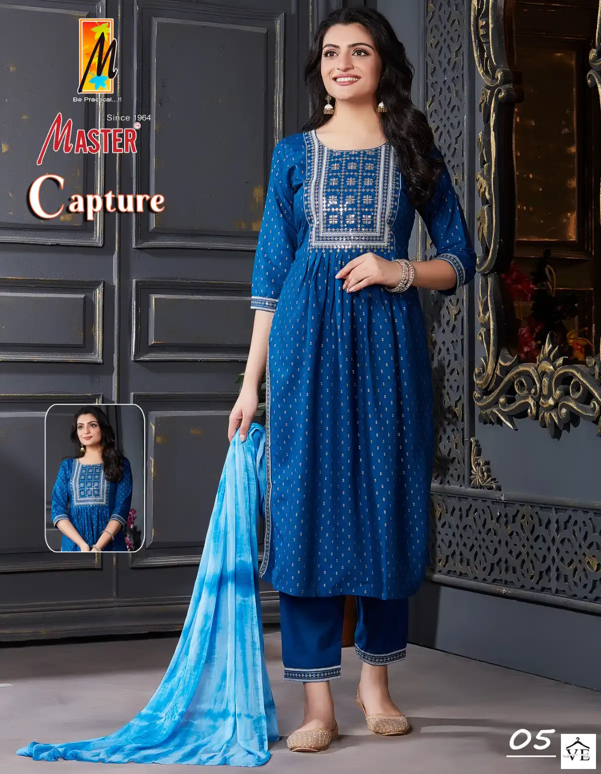 Master Capture Rayon Wholesale Readymade Salwar Suit Catalog