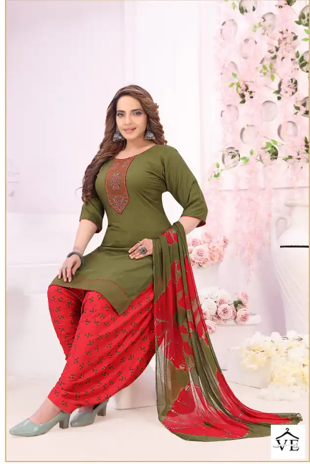 Paavi Opera 13 Heavy Rayon Wholesale Readymade Salwar Suit Catalog - Image 3