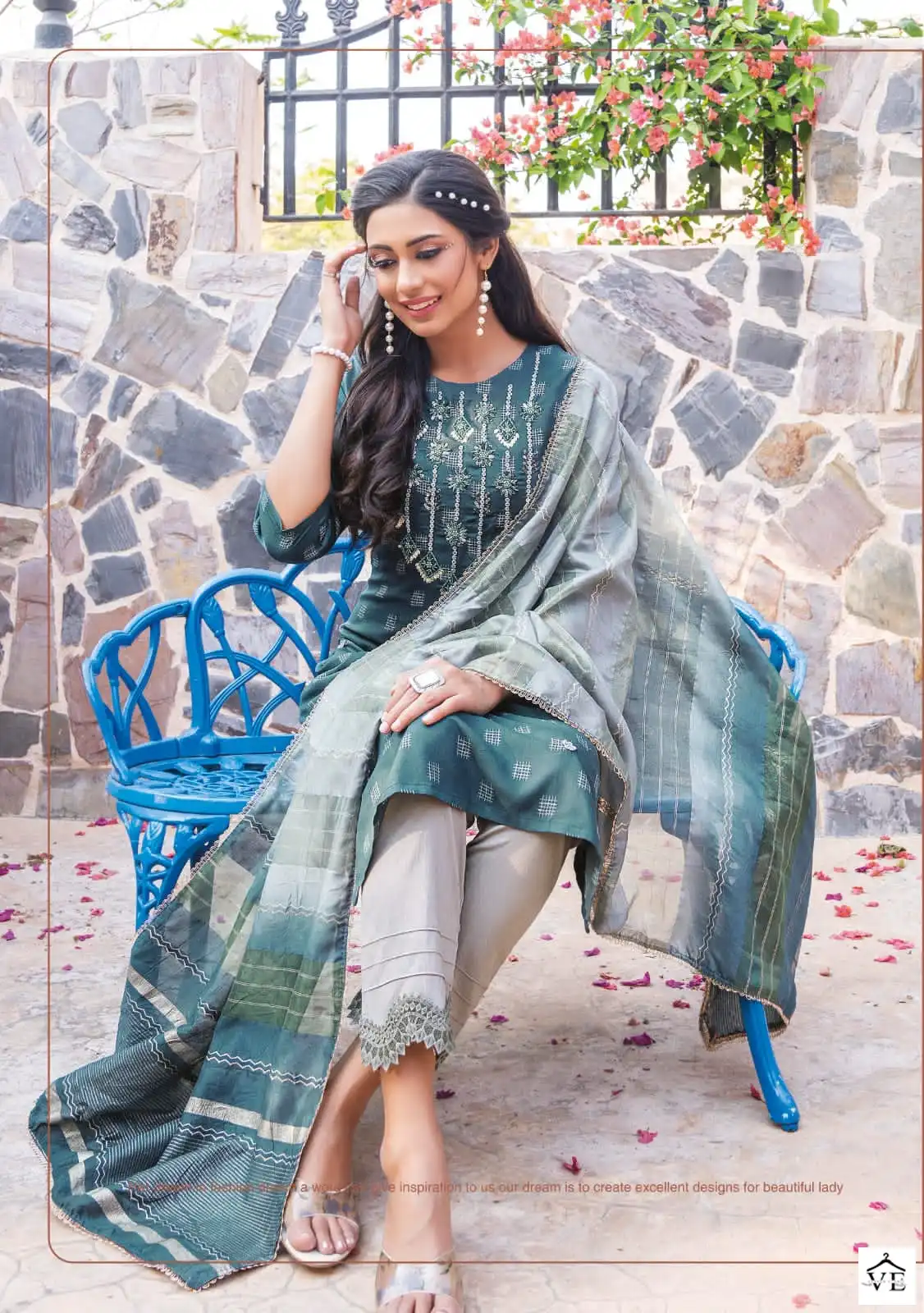 Wanna Premium Heavy Viscose Wholesale Readymade Salwar Suit Catalog - Image 2