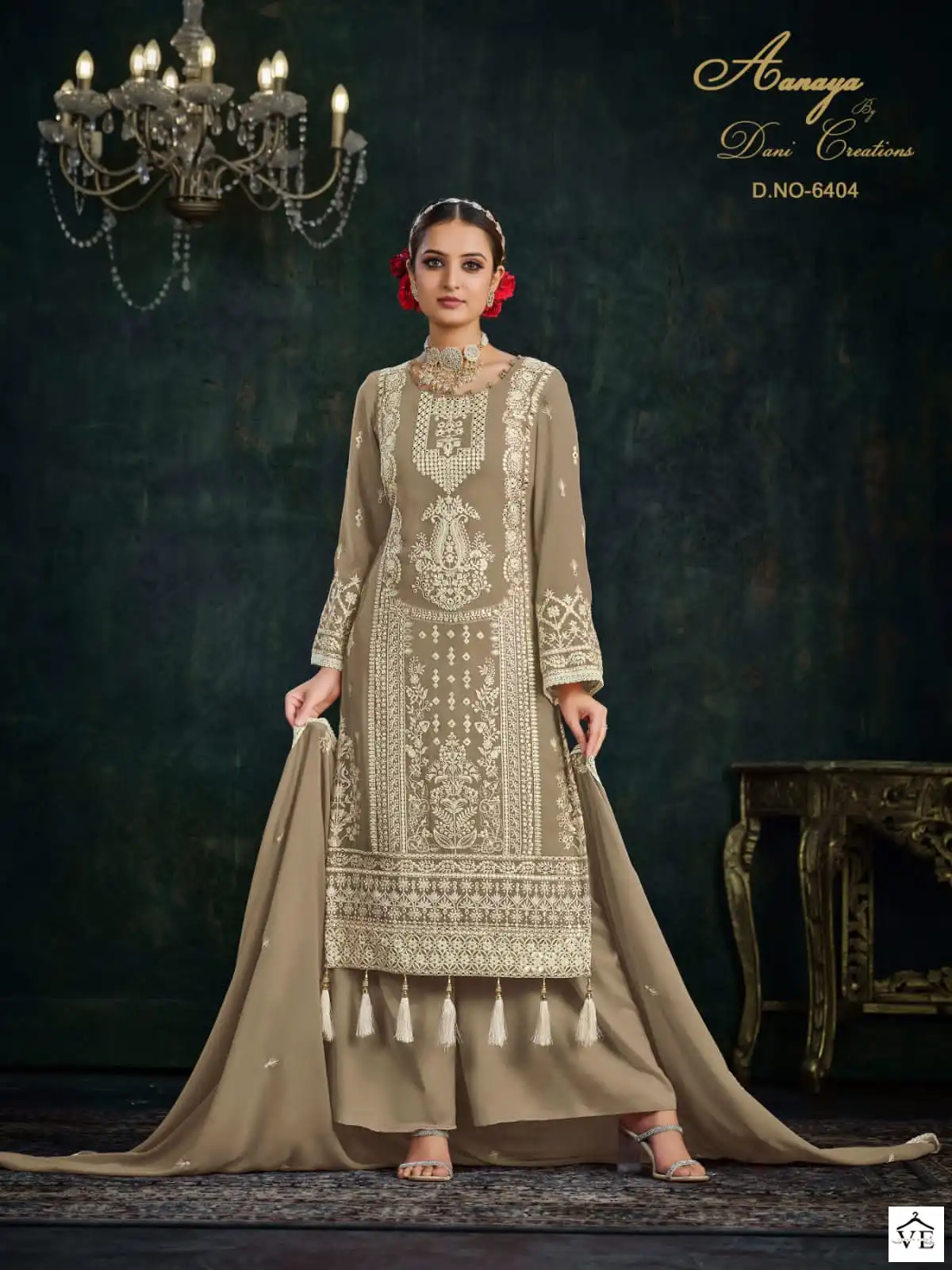 Twisha Aanaya Vol-164 Faux Georgette Wholesale Pakistani Suits Catalog - Image 2