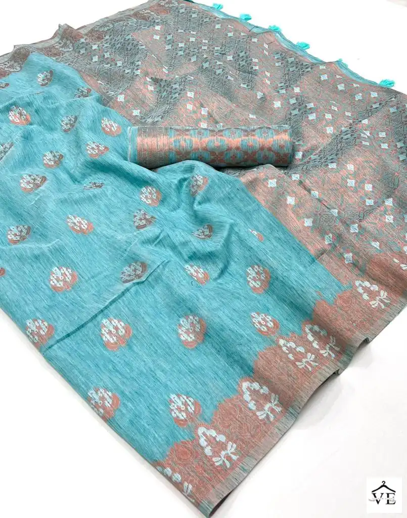 Casual wear Linen Cotton Sarees Collection at Rs.700/-  @Thechennaishoppingmall | 2022-08-15 - YouTube