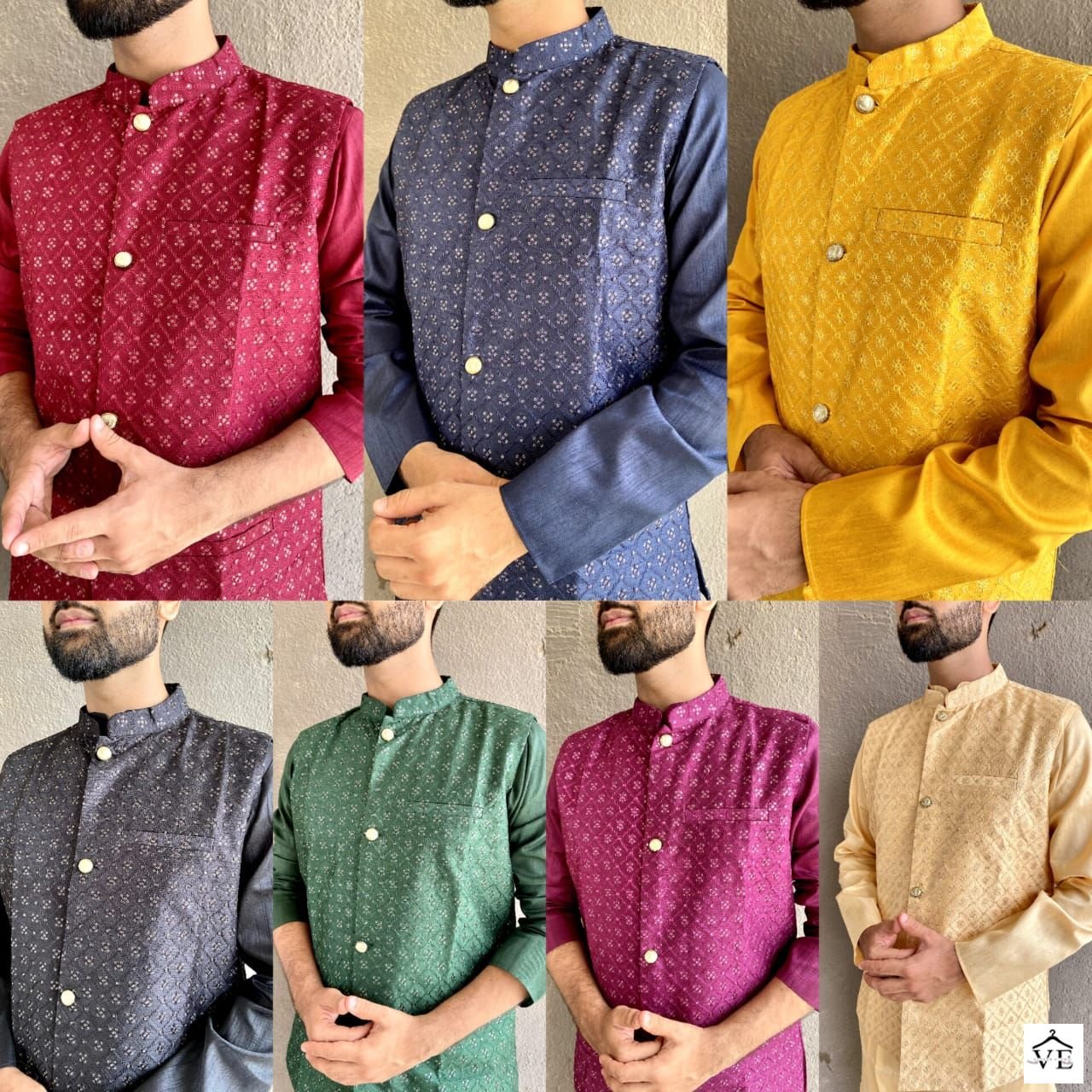 Manyavar Pure Banglori Silk kurta pajama