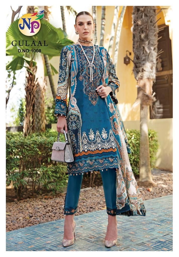 Nand Gopal Gulaal Cotton Wholesale Pakistani Salwar Suit Catalog - Image 2