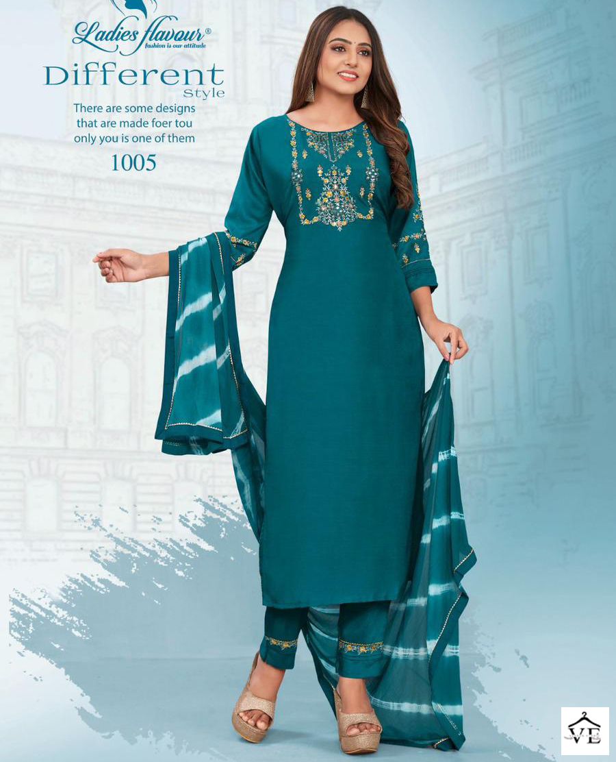 Ladies Flavour Noori Heavy Chinon Wholesale Readymade Suits Catalog