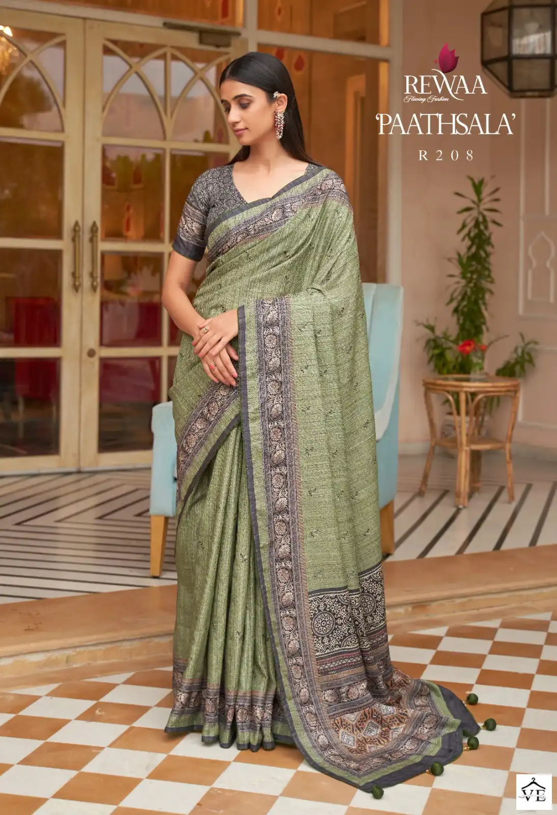 Madhupriya Vasudha Exclusive Khadi Cotton Saree Catalog Wholesale price