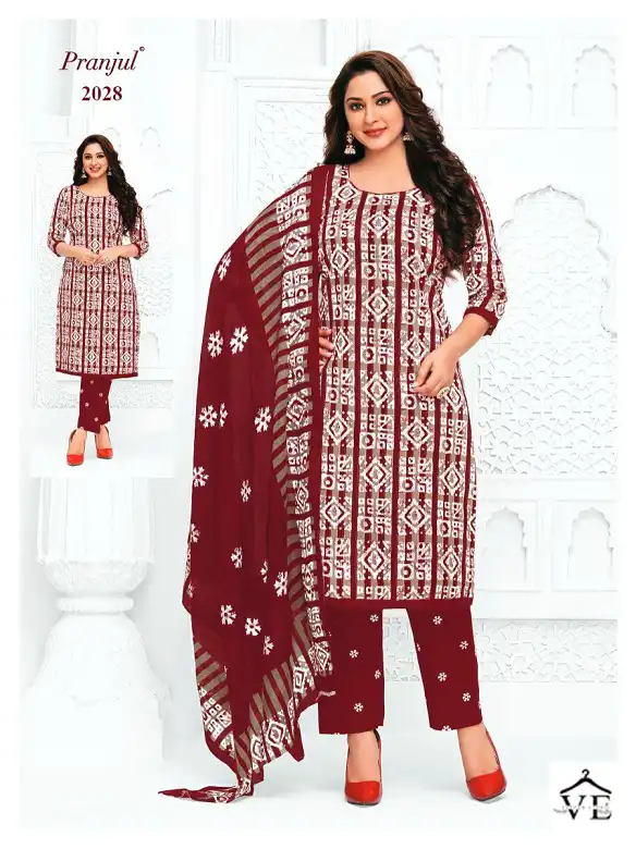 Buy PRANJUL READYMADE COTTON CHURIDHAR L 2541 Online at Best Prices in  India - JioMart.