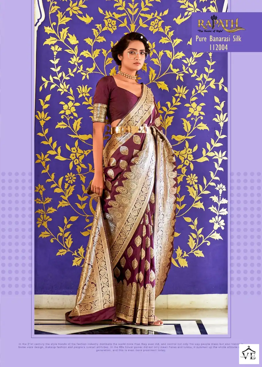 Rajpath Sayuri Silk Soft Banarasi Silk Wholesale Saree Catalog - Image 3