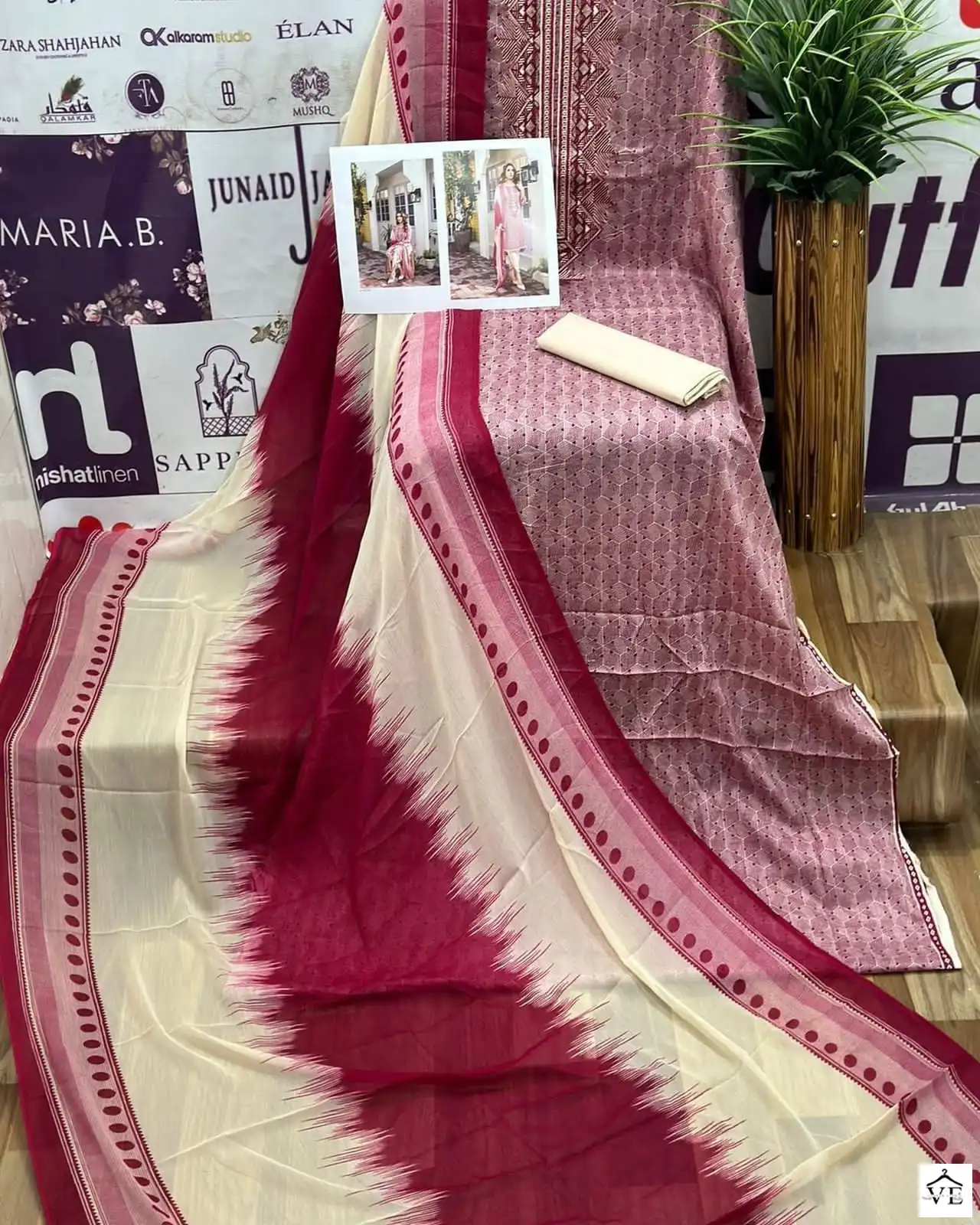 Tawakkal Tehzeeb Lawn Digital Printed Wholesale Original Pakistani Salwar Suit Catalog - Image 11