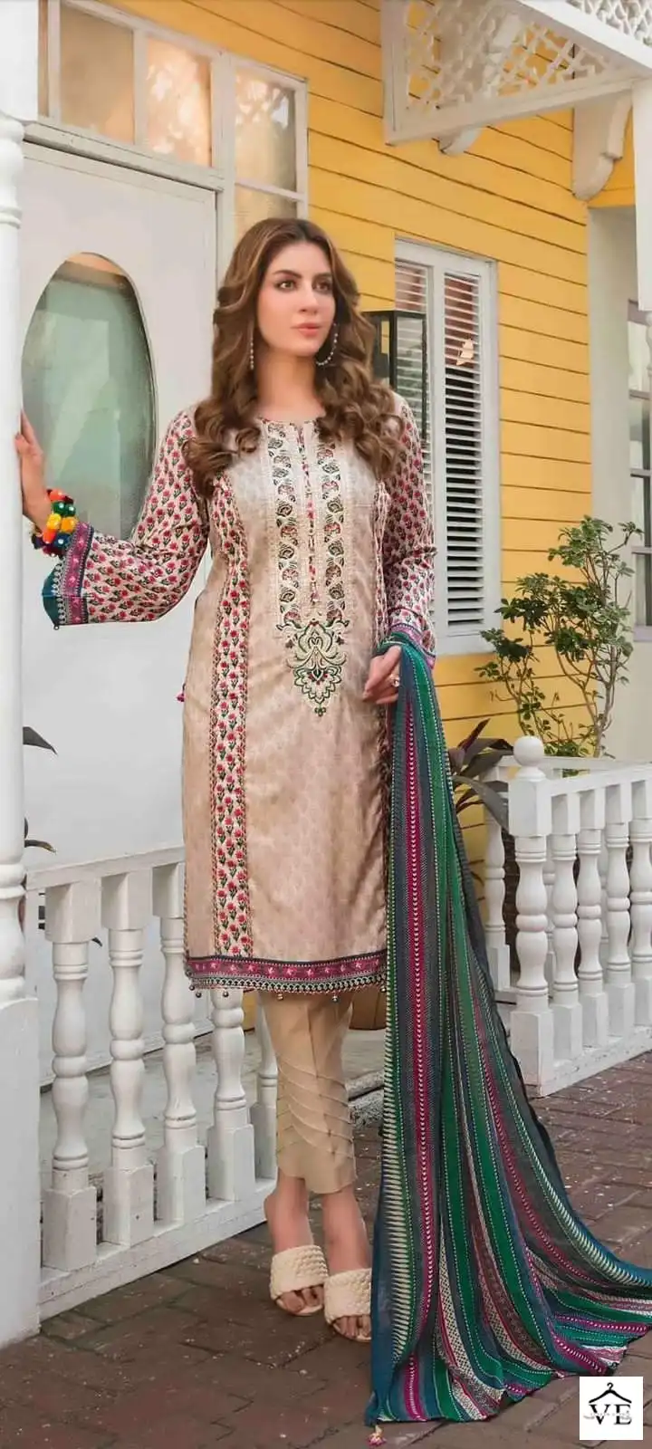 Tawakkal Tehzeeb Lawn Digital Printed Wholesale Original Pakistani Salwar Suit Catalog - Image 3