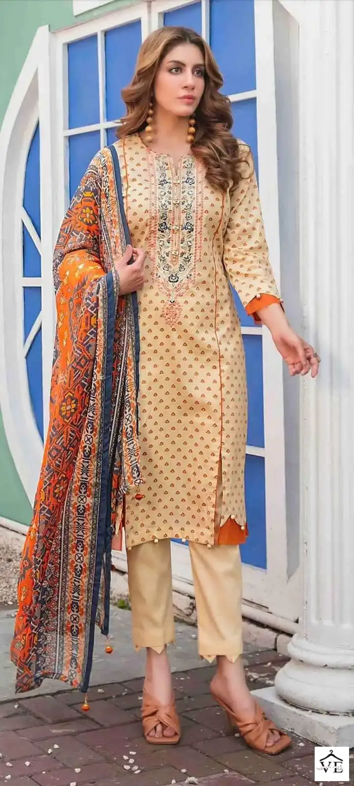 Tawakkal Tehzeeb Lawn Digital Printed Wholesale Original Pakistani Salwar Suit Catalog - Image 4