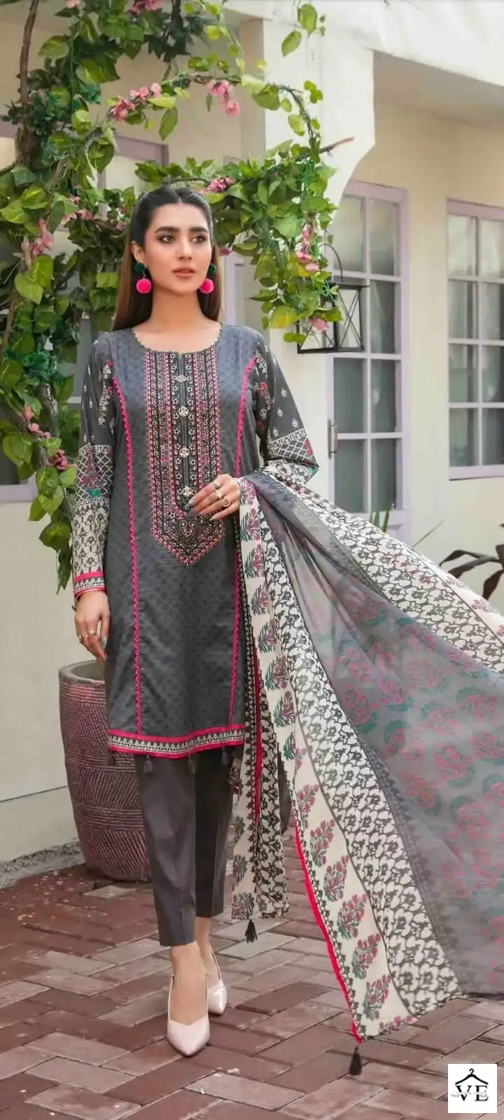 Tawakkal Tehzeeb Lawn Digital Printed Wholesale Original Pakistani Salwar Suit Catalog - Image 6
