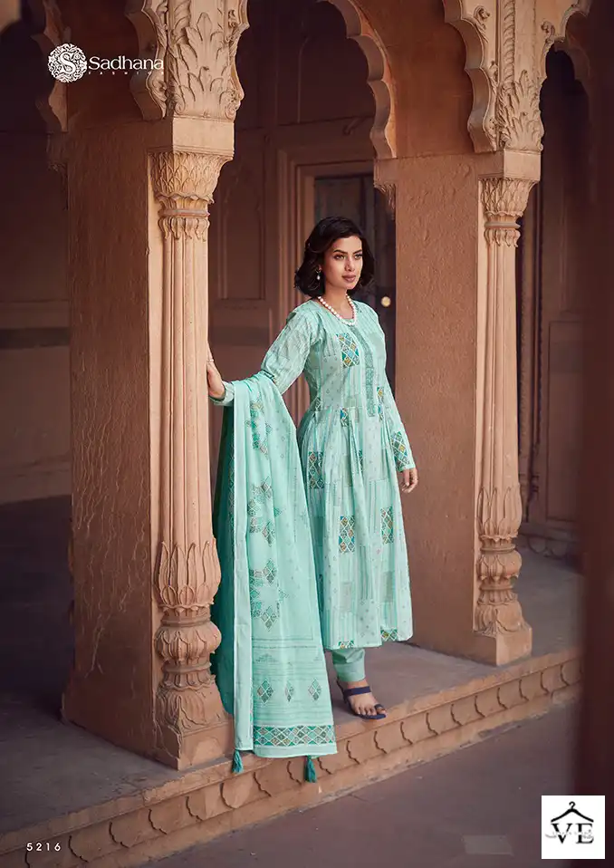 Sadhana Warli Art Pure Lawn Cotton Wholesale Designer Salwar Suit Catalog - Image 3