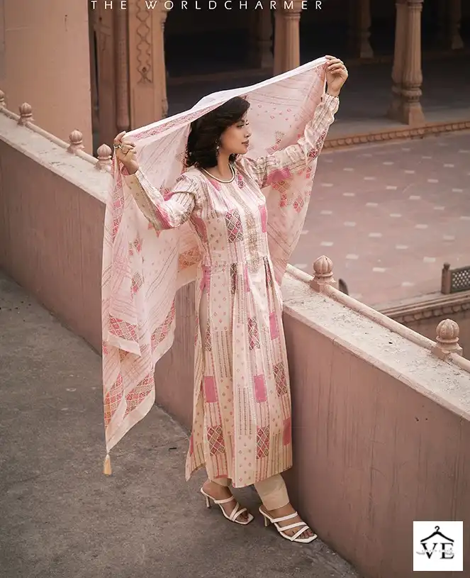 Sadhana Warli Art Pure Lawn Cotton Wholesale Designer Salwar Suit Catalog - Image 4