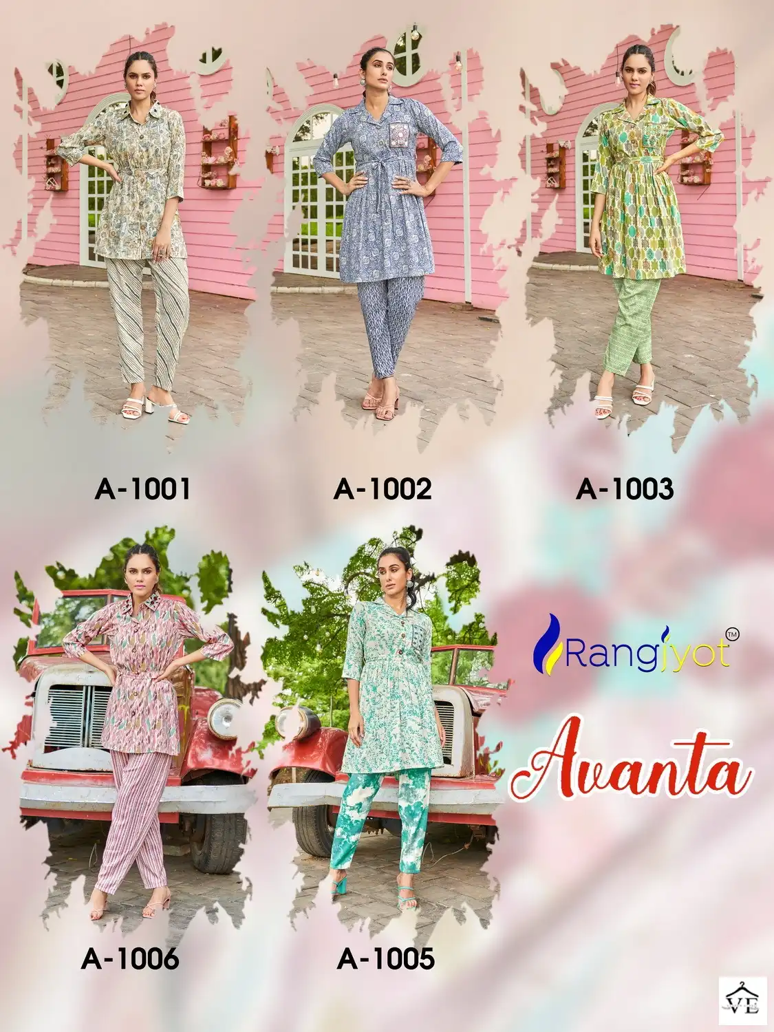 Rangjyot Avanta Vol-1 Premium Capsule Wholesale Co-Ord Set Catalog - Image 6