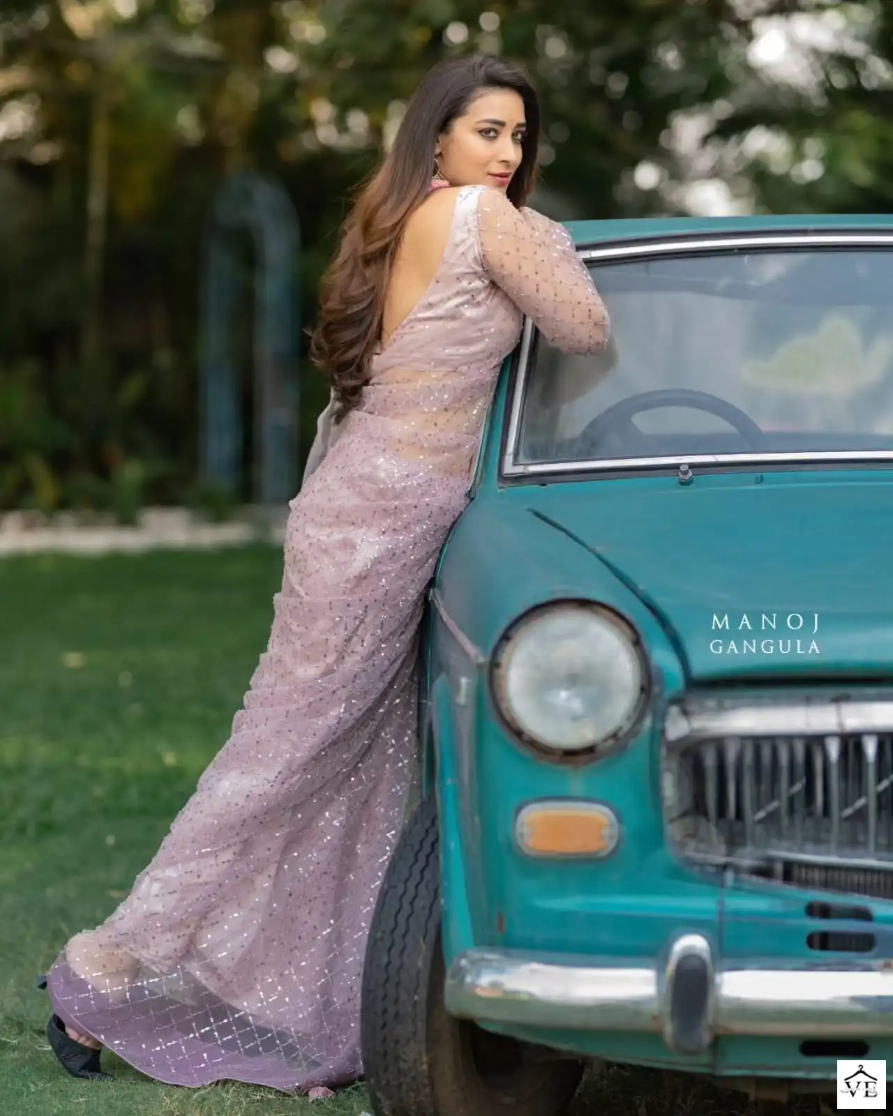 VE BT-3060 Butterfly Soft Net Wholesale Saree - Image 7