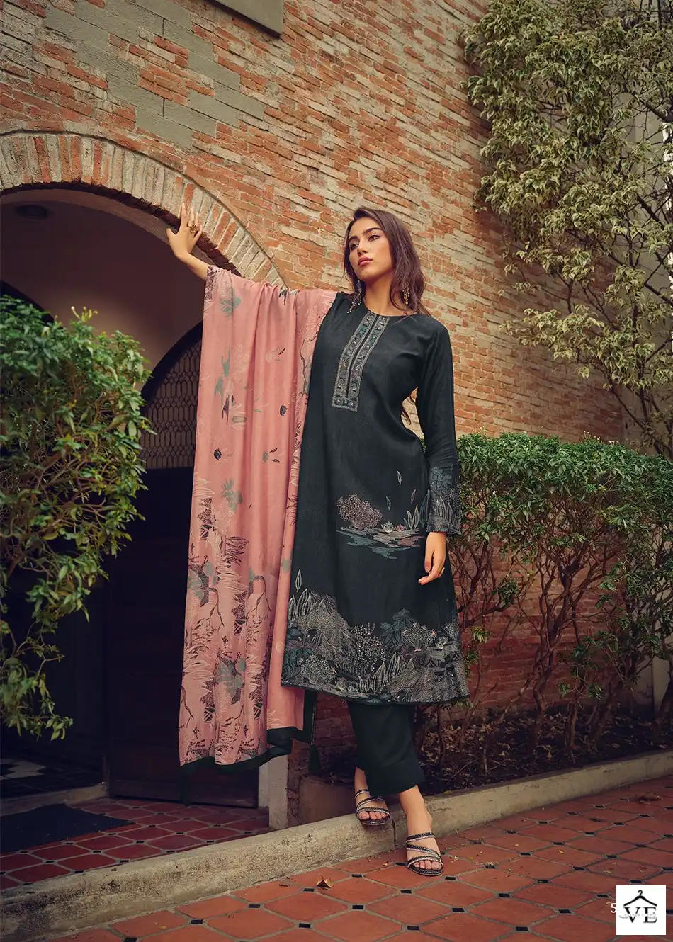 Prm Trendz Dastaar Pure Musline Silk Wholesale Designer Salwar Suit Catalog - Image 7