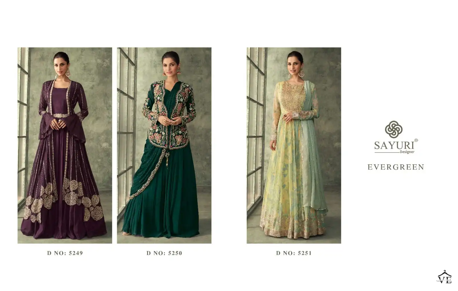 Sayuri Evergreen Real Georgette Wholesale Readymade Suits Catalog - Image 4