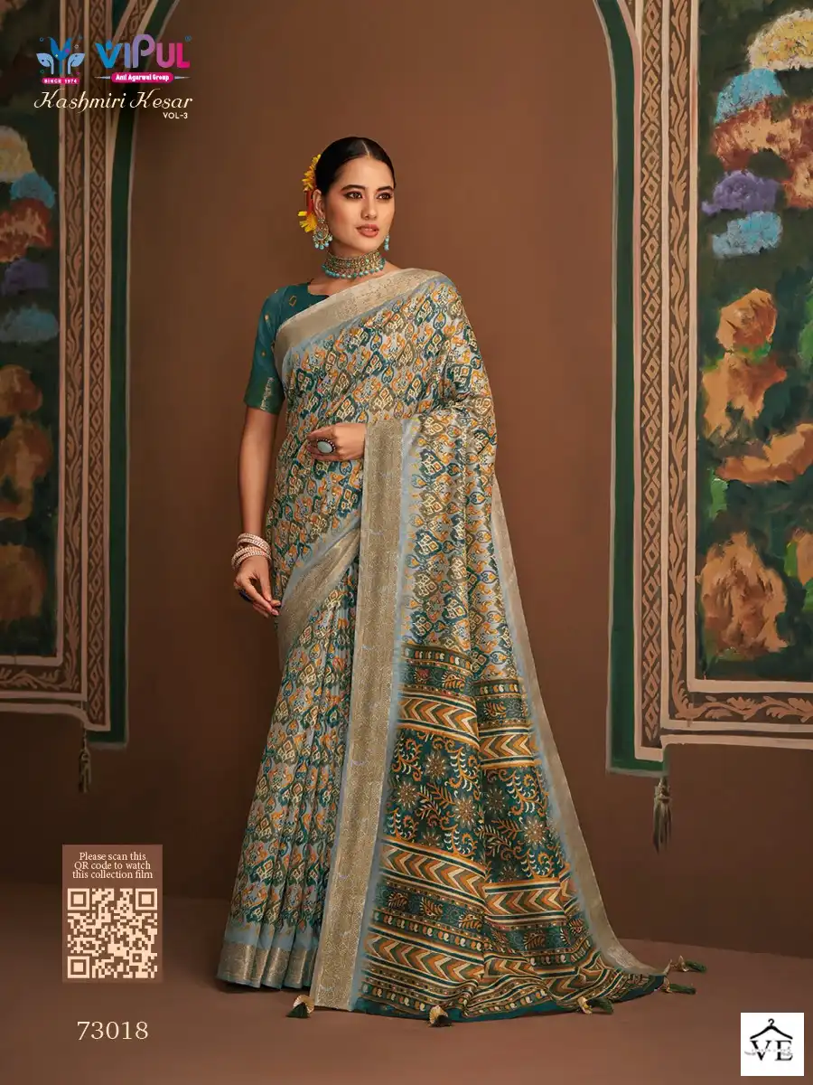 Cotton Digital Print Printed Pure Original Bhagalpuri Sarees, 6 m (with  blouse piece) at Rs 195/piece(s) in Surat