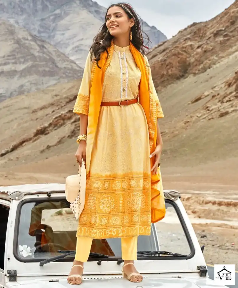 Wanna Kesari Pure Rayon Printed Wholesale Readymade Salwar Suit Catalog