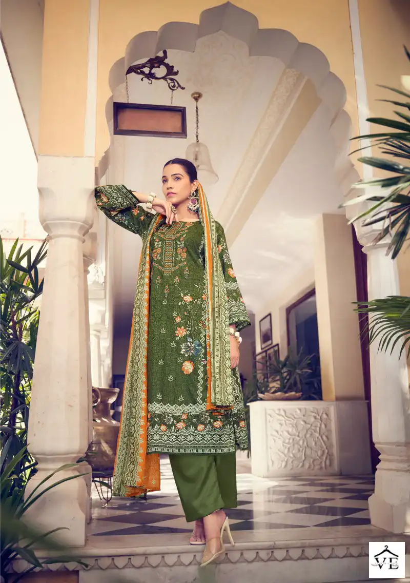 Belliza Designer Naira Vol 12 Cotton Wholesale Pakistani Salwar Suit Catalog - Image 9