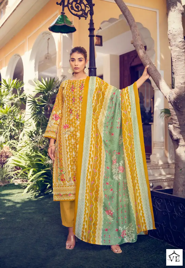 Belliza Designer Naira Vol 12 Cotton Wholesale Pakistani Salwar Suit Catalog - Image 2