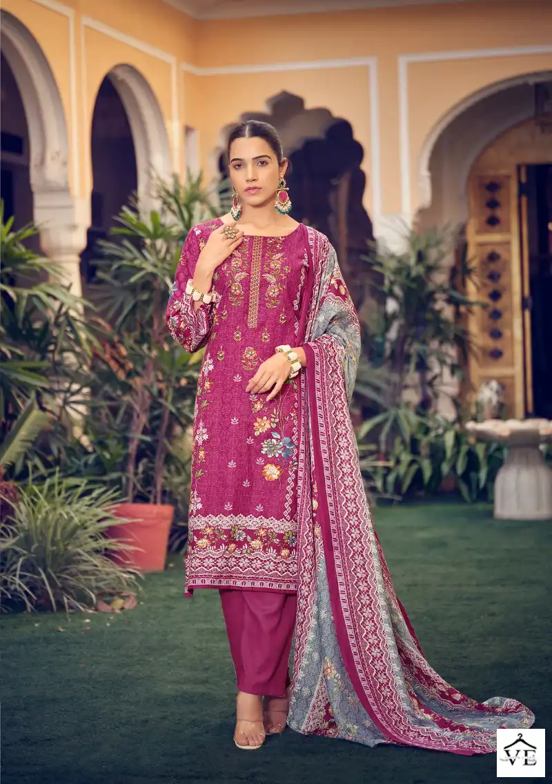 Belliza Designer Naira Vol 12 Cotton Wholesale Pakistani Salwar Suit Catalog - Image 4