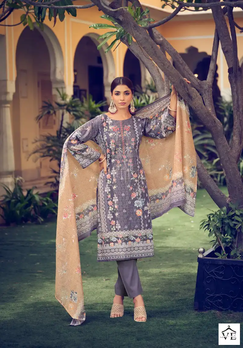 Belliza Designer Naira Vol 12 Cotton Wholesale Pakistani Salwar Suit Catalog - Image 6