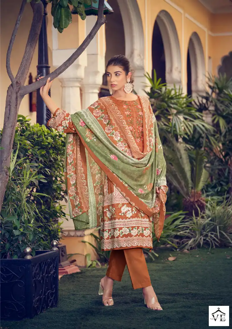 Belliza Designer Naira Vol 12 Cotton Wholesale Pakistani Salwar Suit Catalog - Image 7