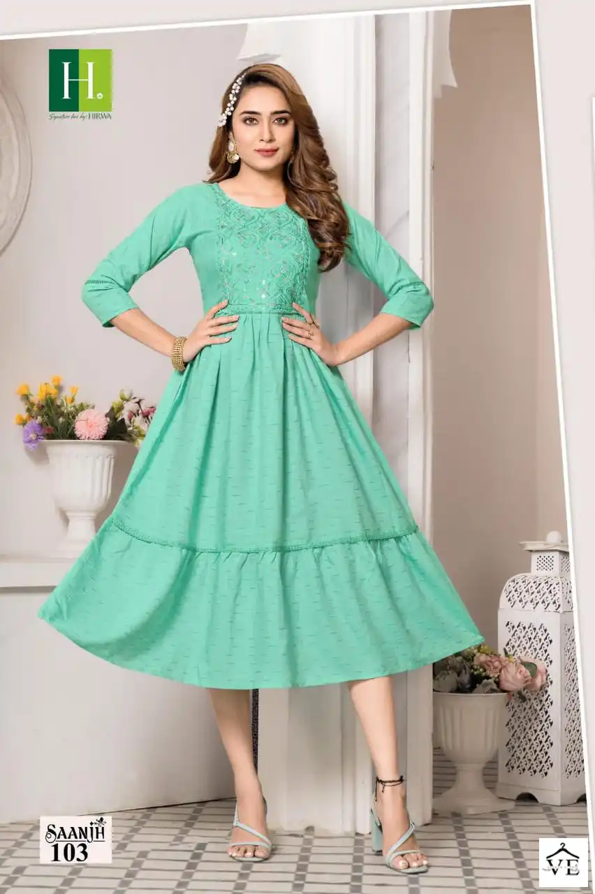 Gulmohar Jnx Anarkali Kurtis