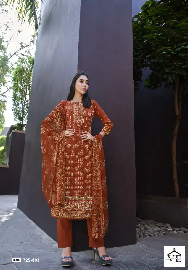 Belliza Designer Shadows Crepe Wholesale Pakistani Salwar Suit Catalog - Image 2