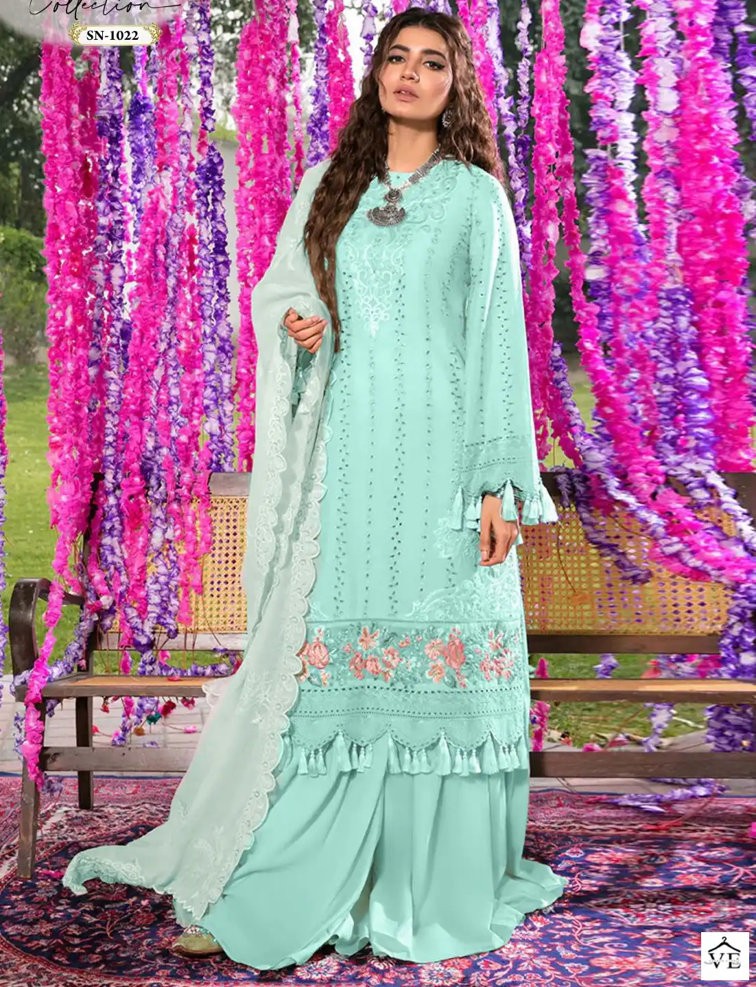 Sobia Nazir SN-1022 Lawn Wholesale Pakistani Suit