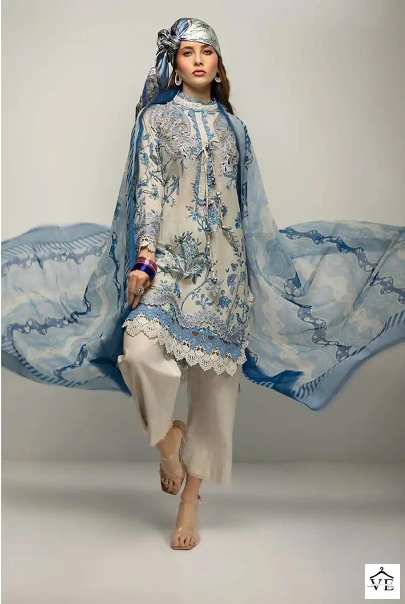 Hazzel Sobia Nazir Vol 1 Cotton Wholesale Designer Fancy Pakistani Salwar Suit Catalog - Image 2